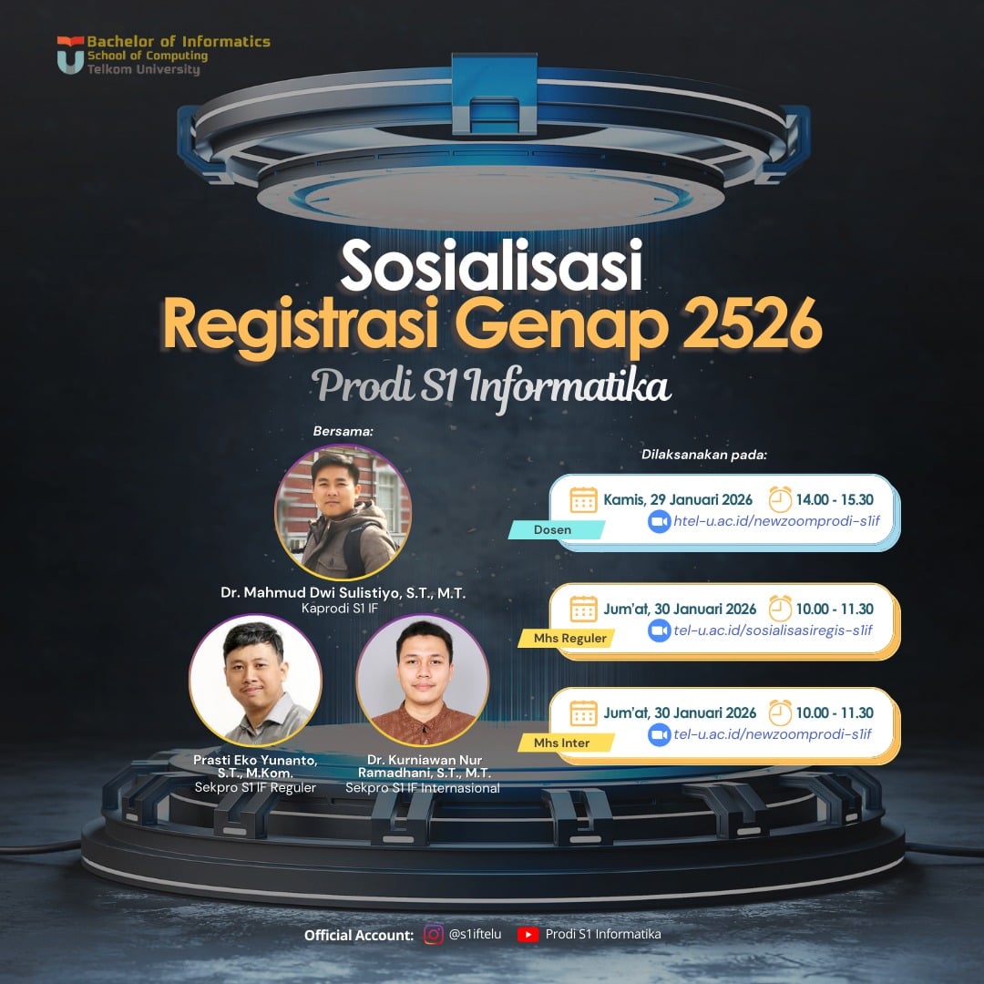 Update Informasi Registrasi S-1 IF Genap TA 2025/26